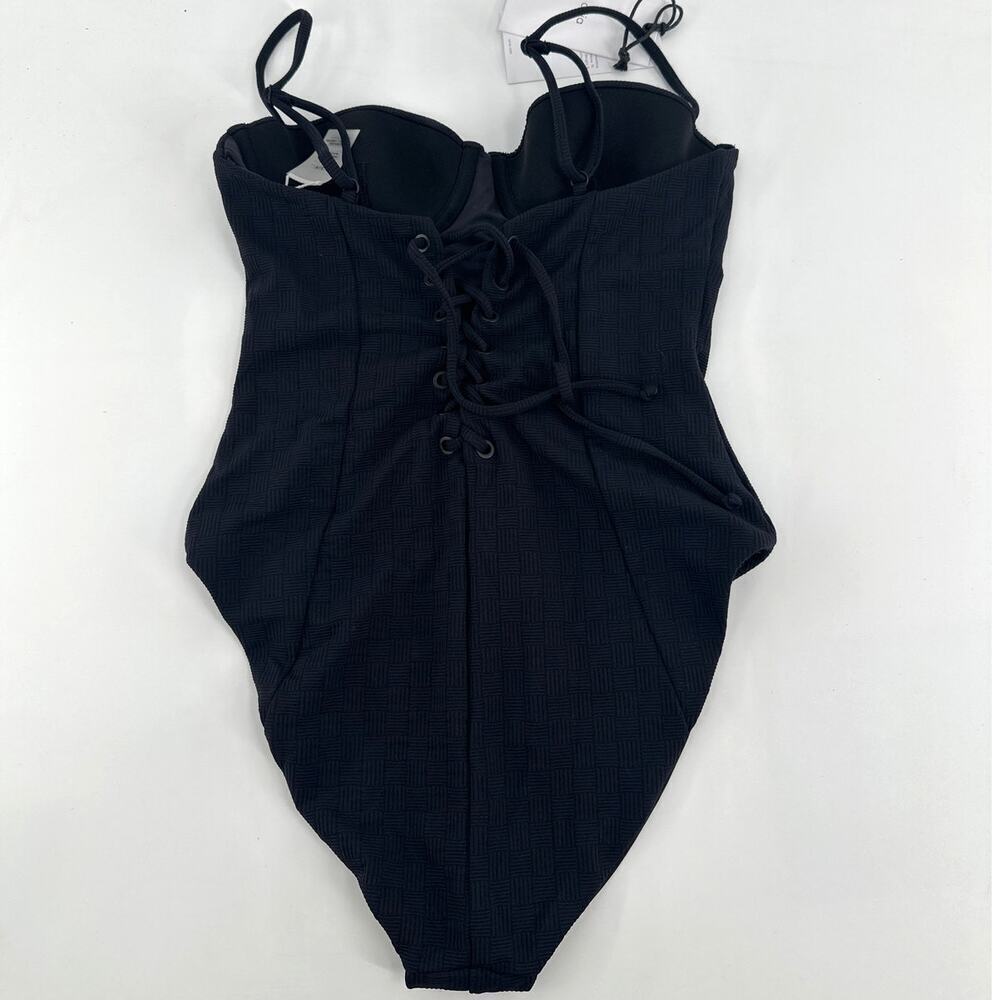 Onia Women's Black Helena One Piece Swimsuit Size S — image 6 of 8
